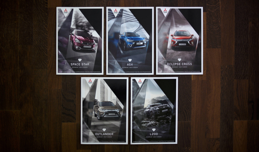 Mitsubishi Diamant Edition Sondermodellprospekte