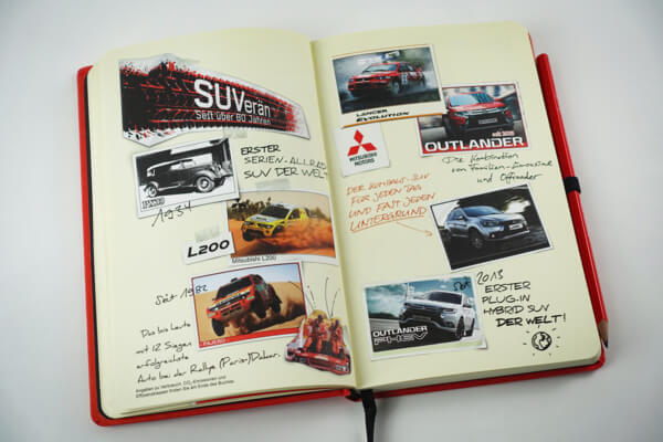 Mitsubishi KKP Notizbuch 6