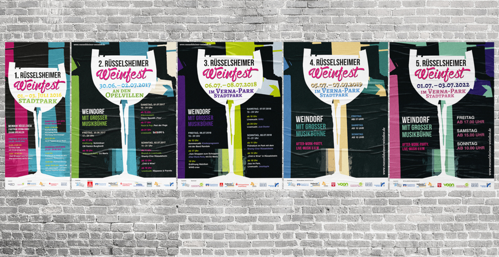 wine-crew Plakatreihe