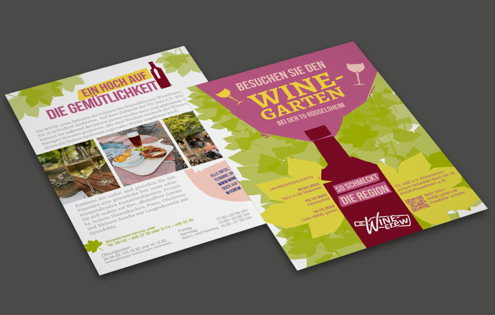 wine-crew Plakatwand