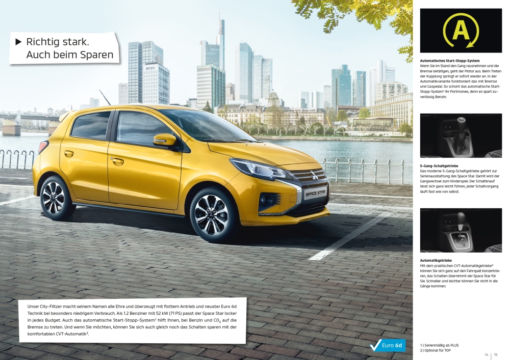 Modellprospekt Space Star