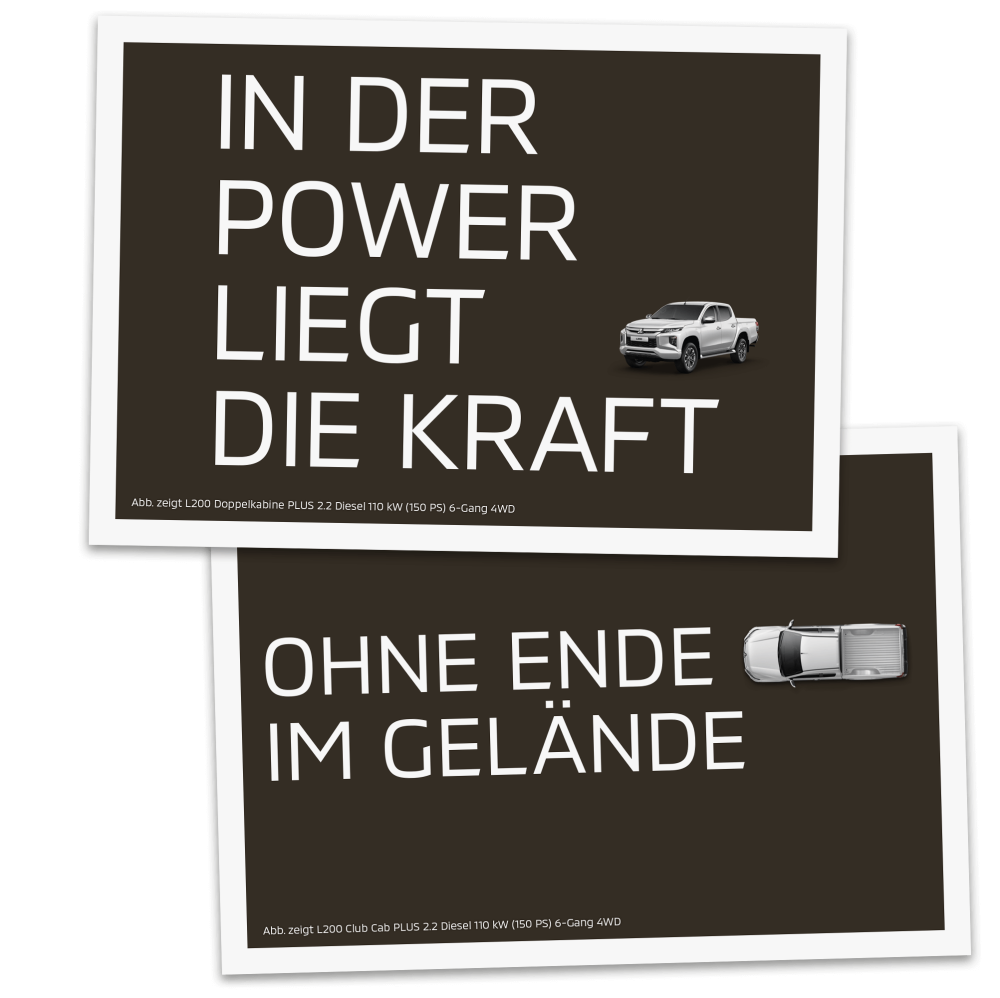 Postkarten L200 Launch-Akquise-Mailing