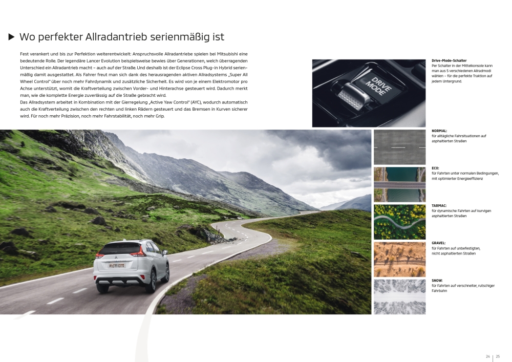 Modellprospekt Eclipse Cross Plug-in Hybrid