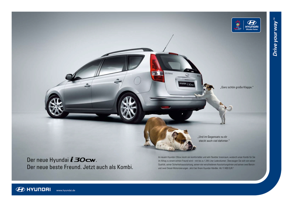 Hyundai i30 Launchanzeige