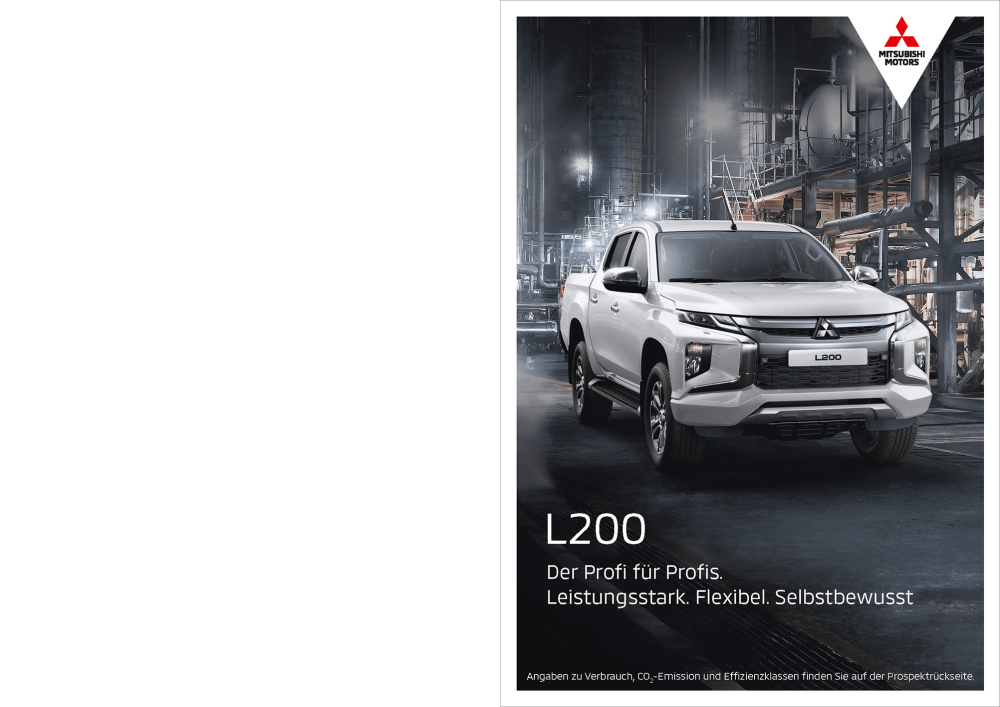 Modellprospekt L200