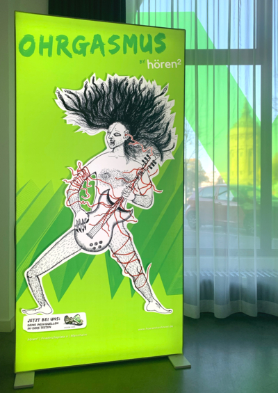 VOON Werbeagentur Pixlip Lightbox Hören Hoch 2 In-Ear-Soundsysteme für den Guitar Summit