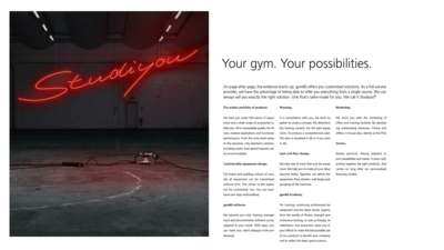 Gym80 Literaturkonzept Broschuere